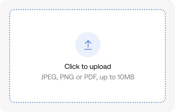 Upload your document